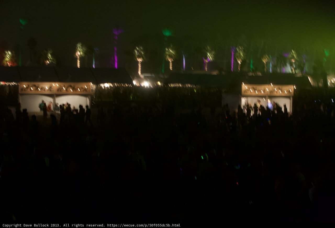 Green Glow at Coachella