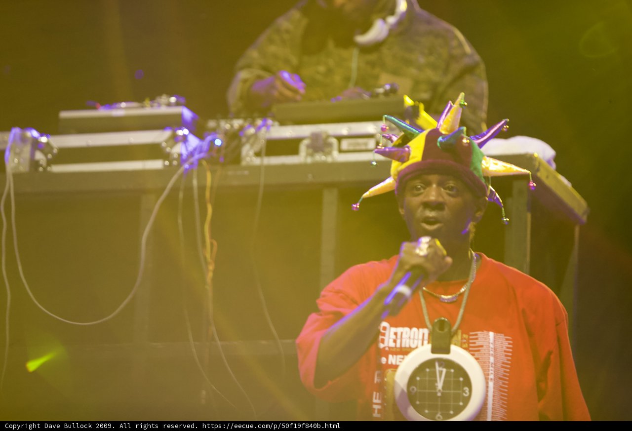 Flavor Flav Takes the Stage at Coachella 2009