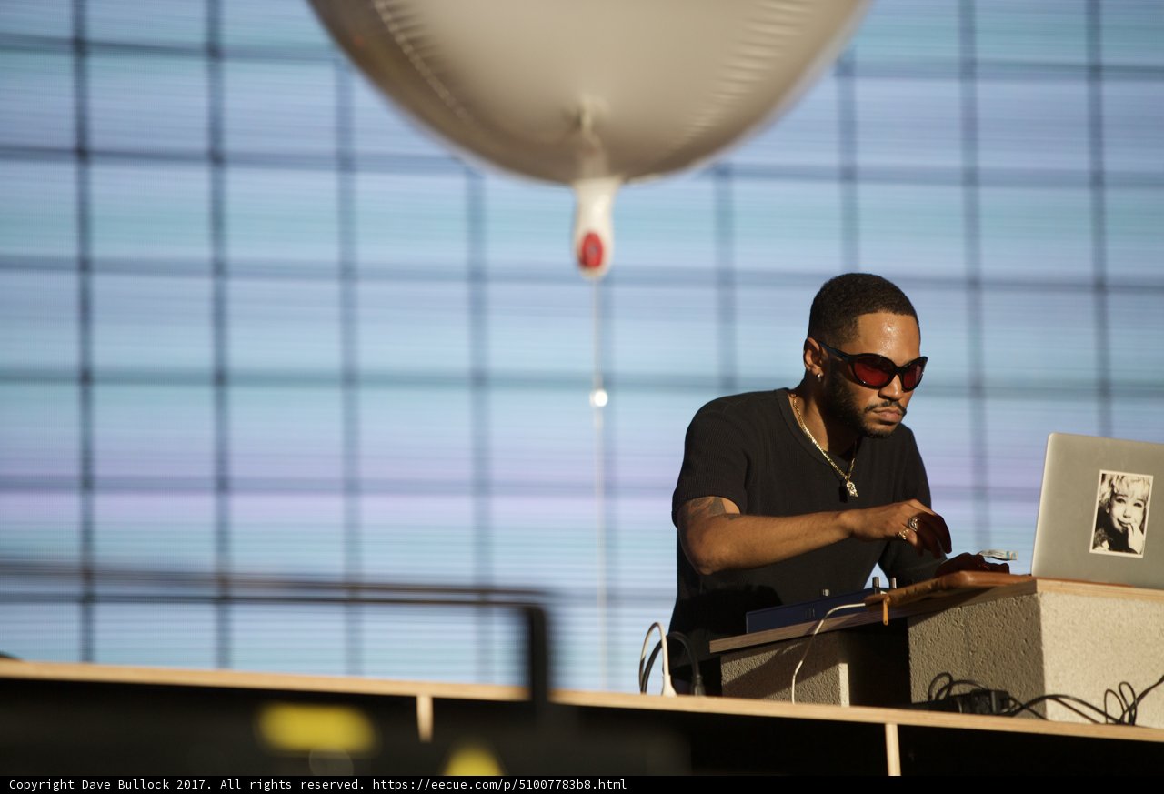 Kaytranada's Laptop Performance at Coachella