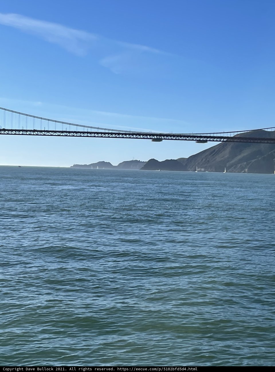 Golden Gate Bridge Over San Francisco Bay