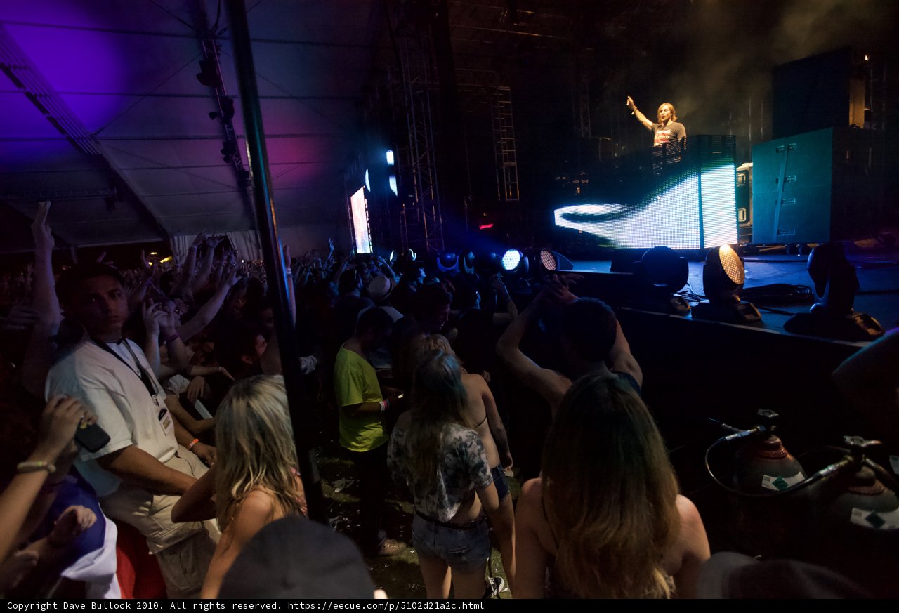 David Guetta Rocks Coachella 2010