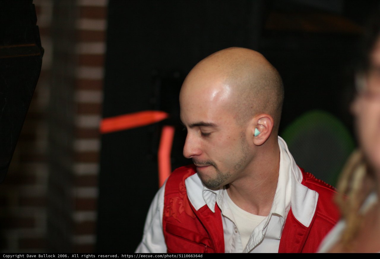 Stylish Man in Red Vest