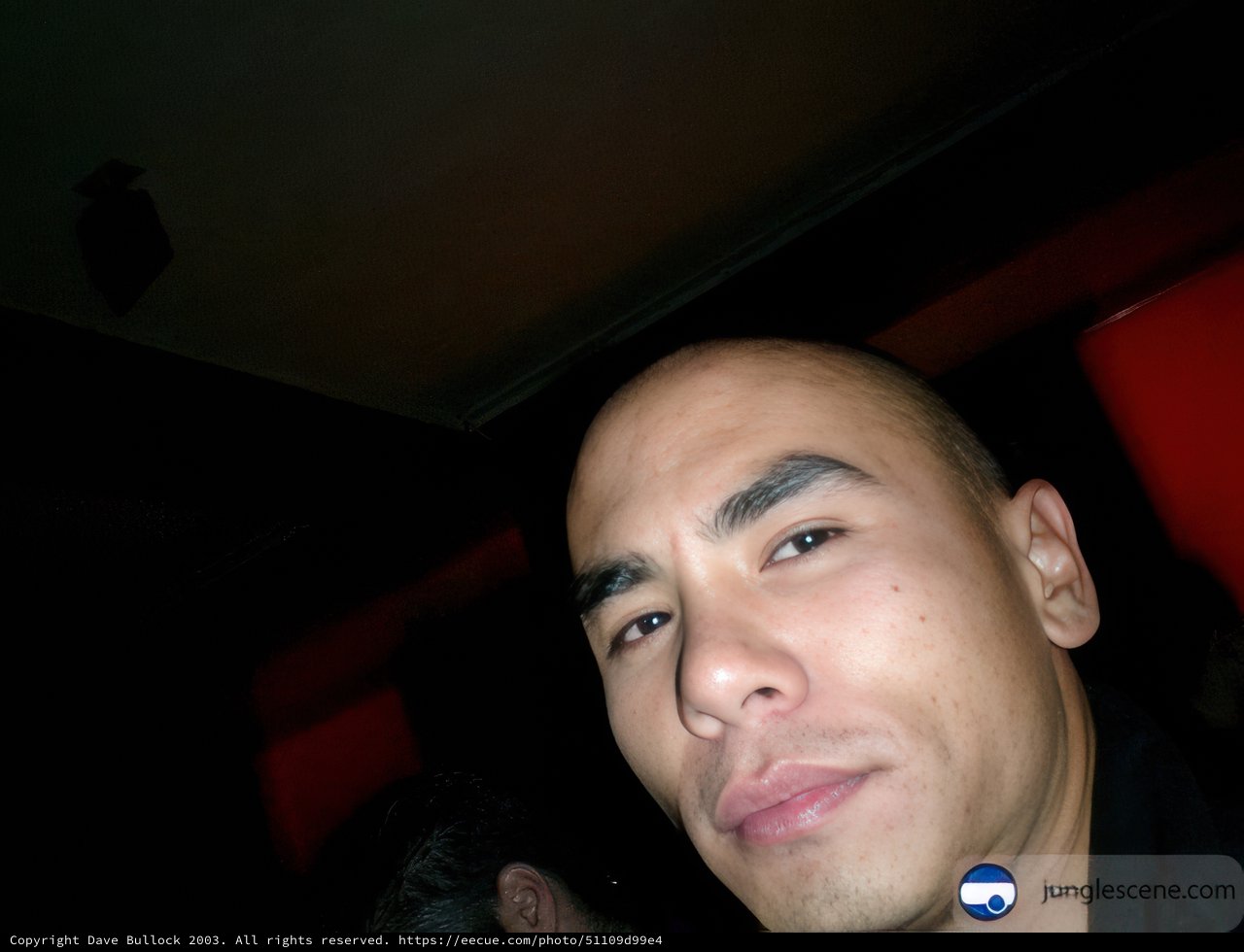 Bald-headed Man in Car
