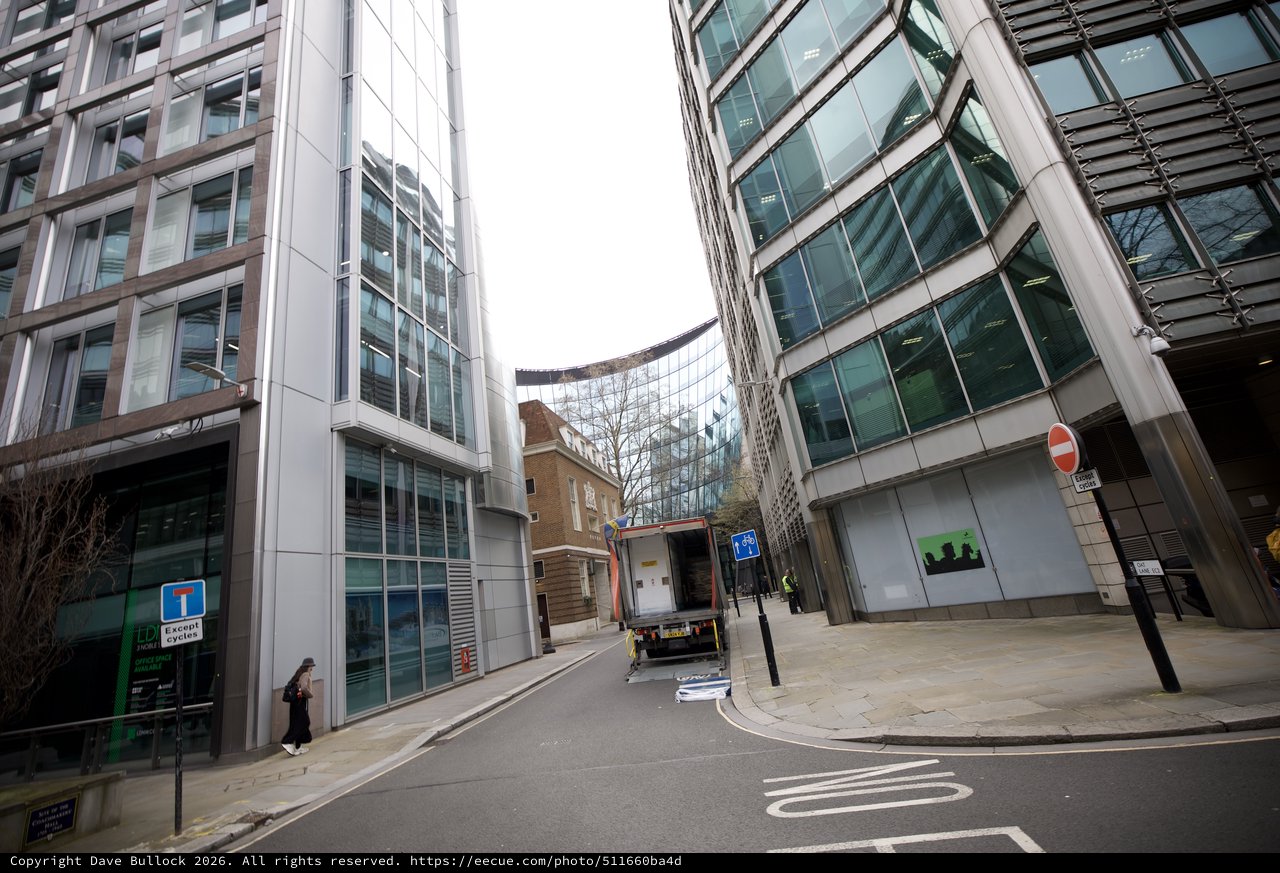 Modern Architecture in London's Financial District