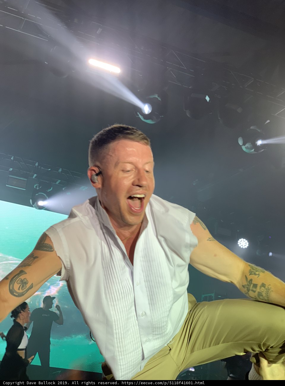 Tattooed Performer Takes the Stage