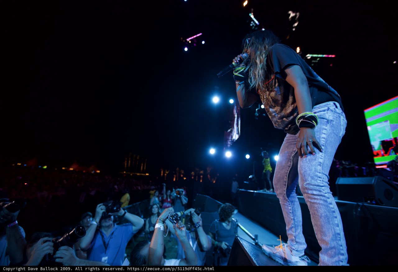 Rocking the Stage at Coachella 2009
