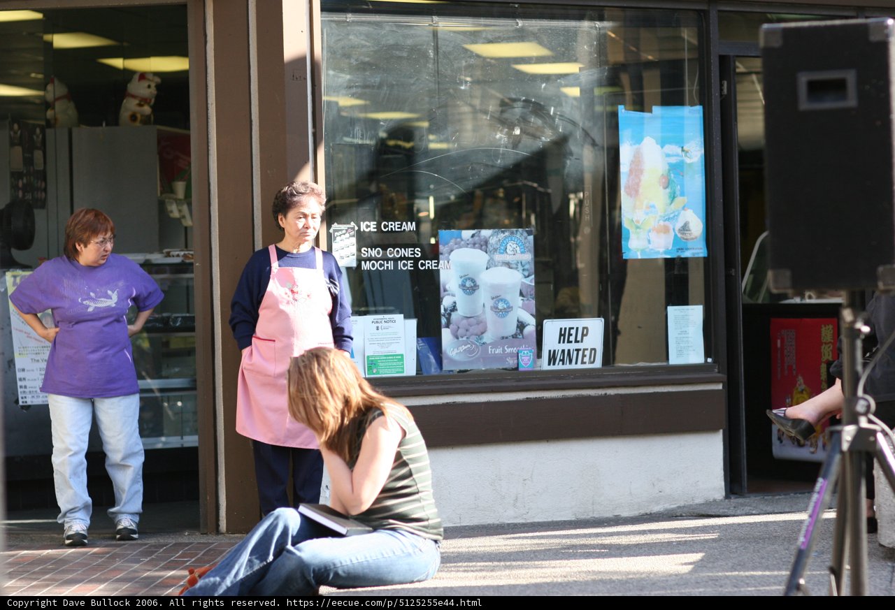 Sidewalk Encounter