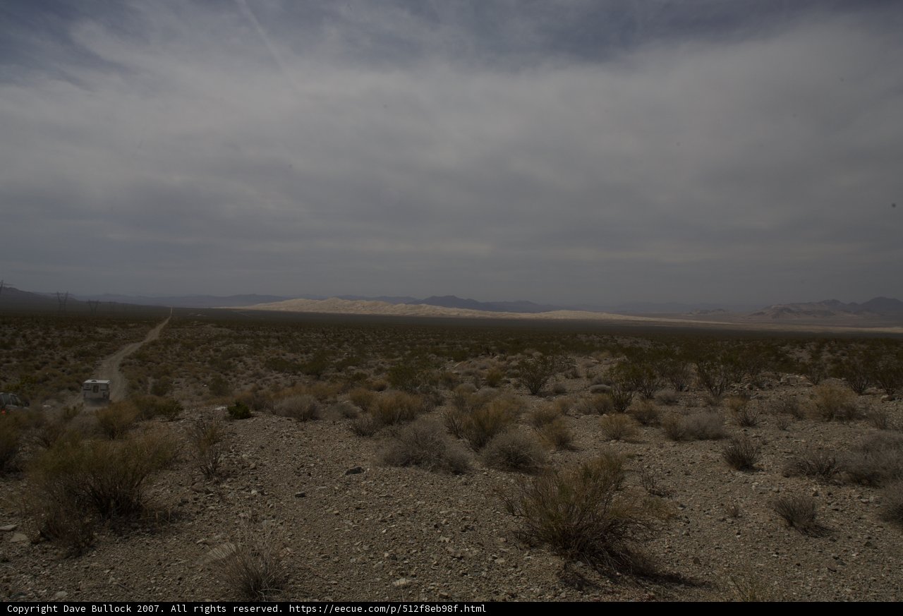 Road through the Desert