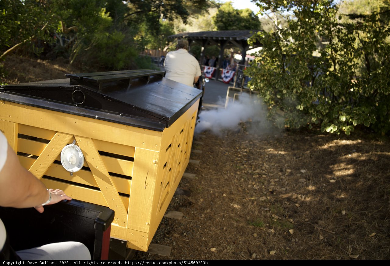 Journey by the Miniature Railway at SF Zoo, 2023