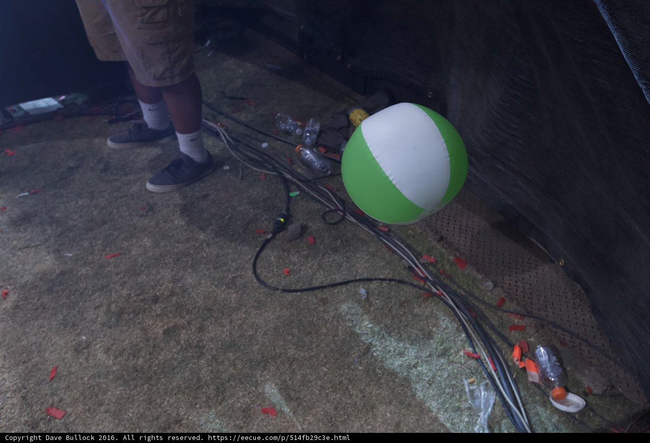Colorful Balloon on the Ground