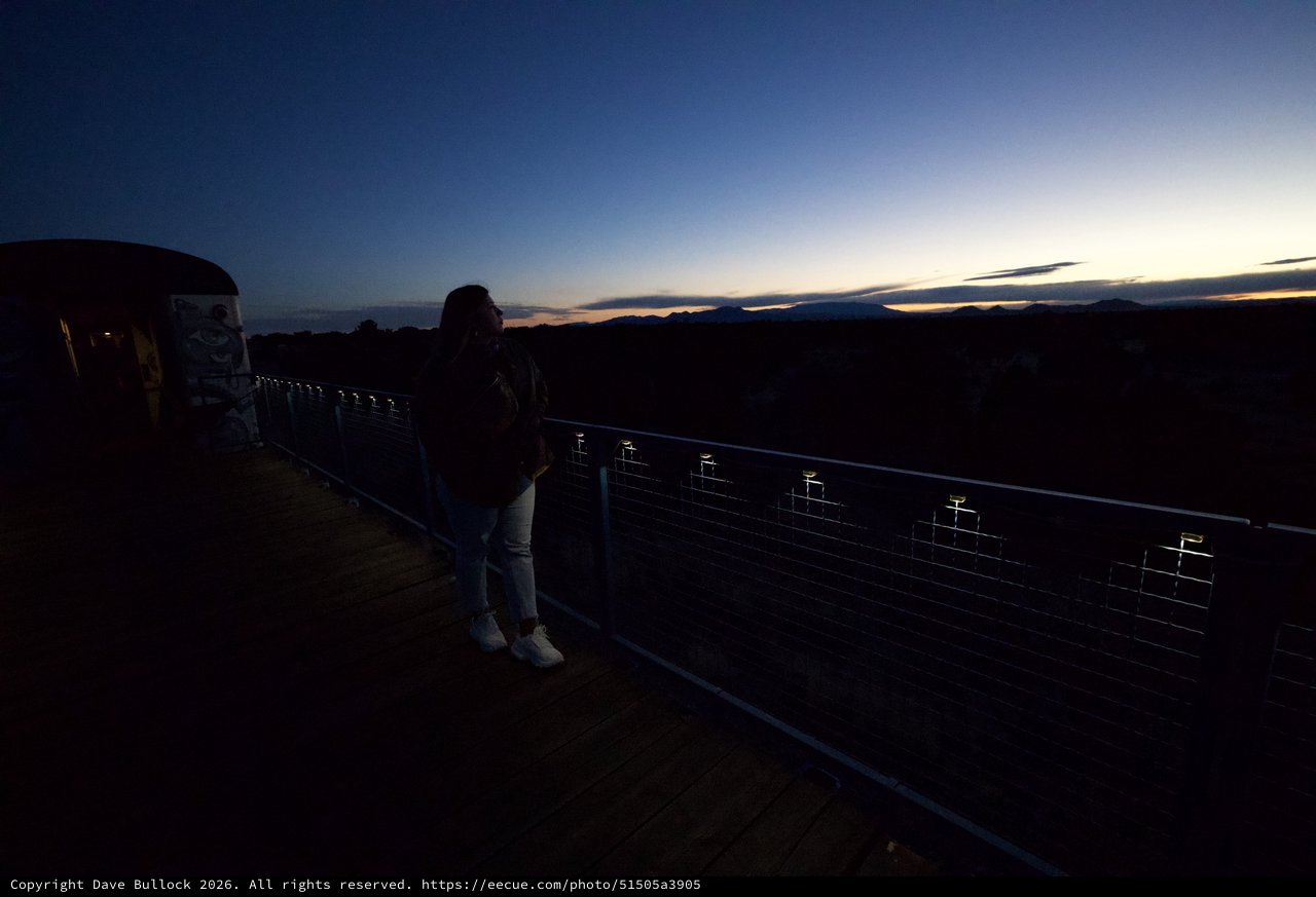 Twilight Observation Deck at Dawn