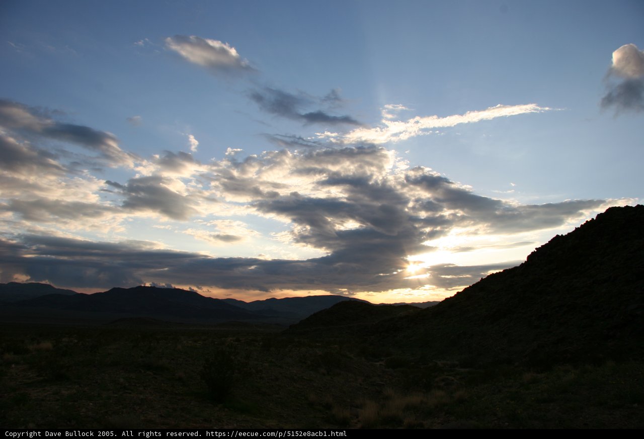 Majestic Mountains at Sunset