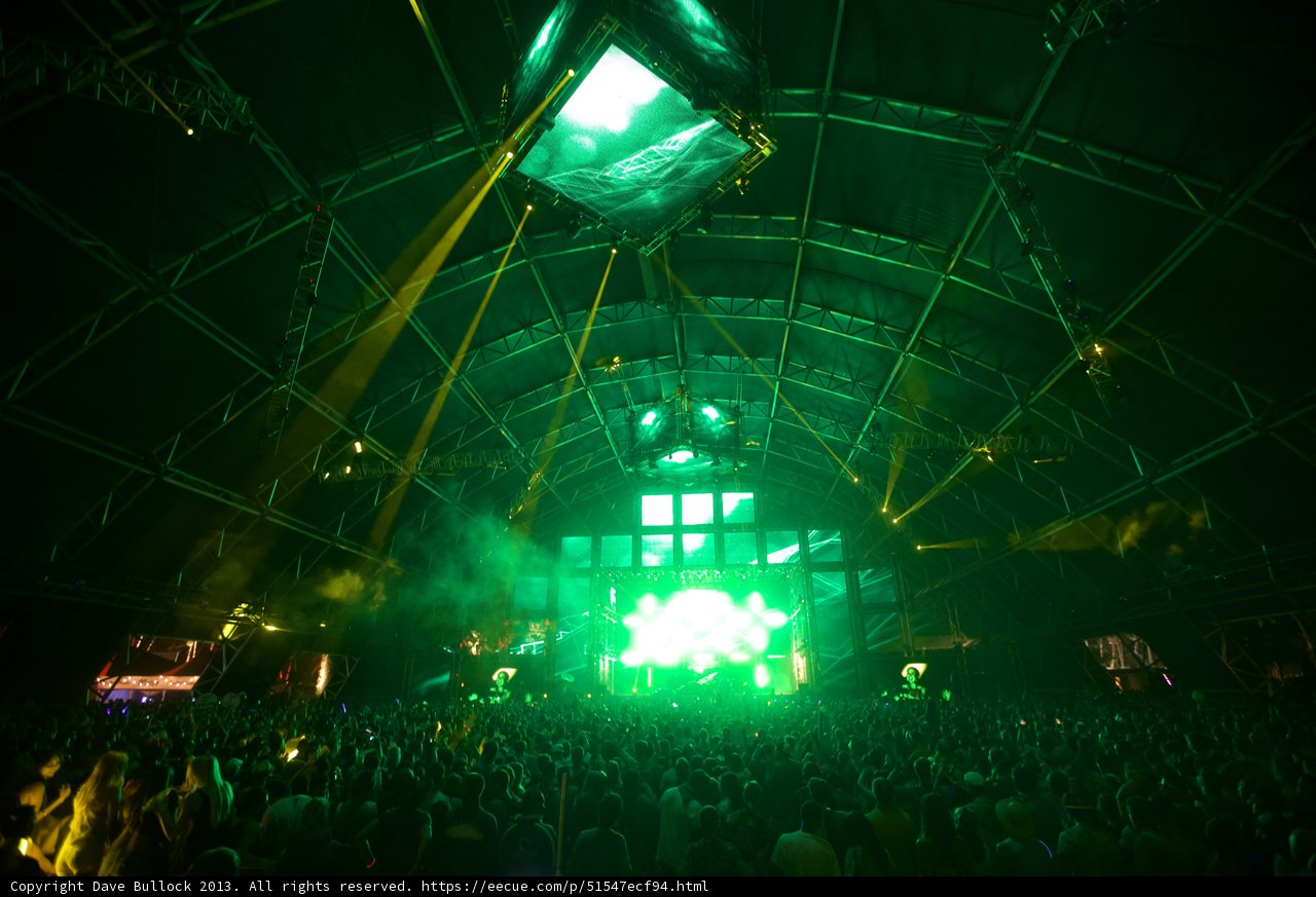 Greenlit Concert Excitement