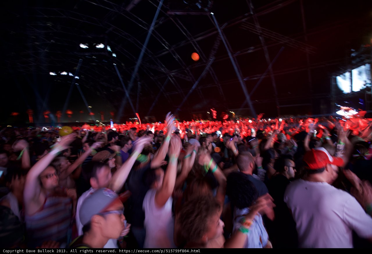 Coachella Crowd Goes Wild