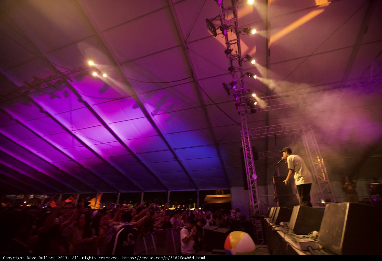 Purple Spotlight Performance