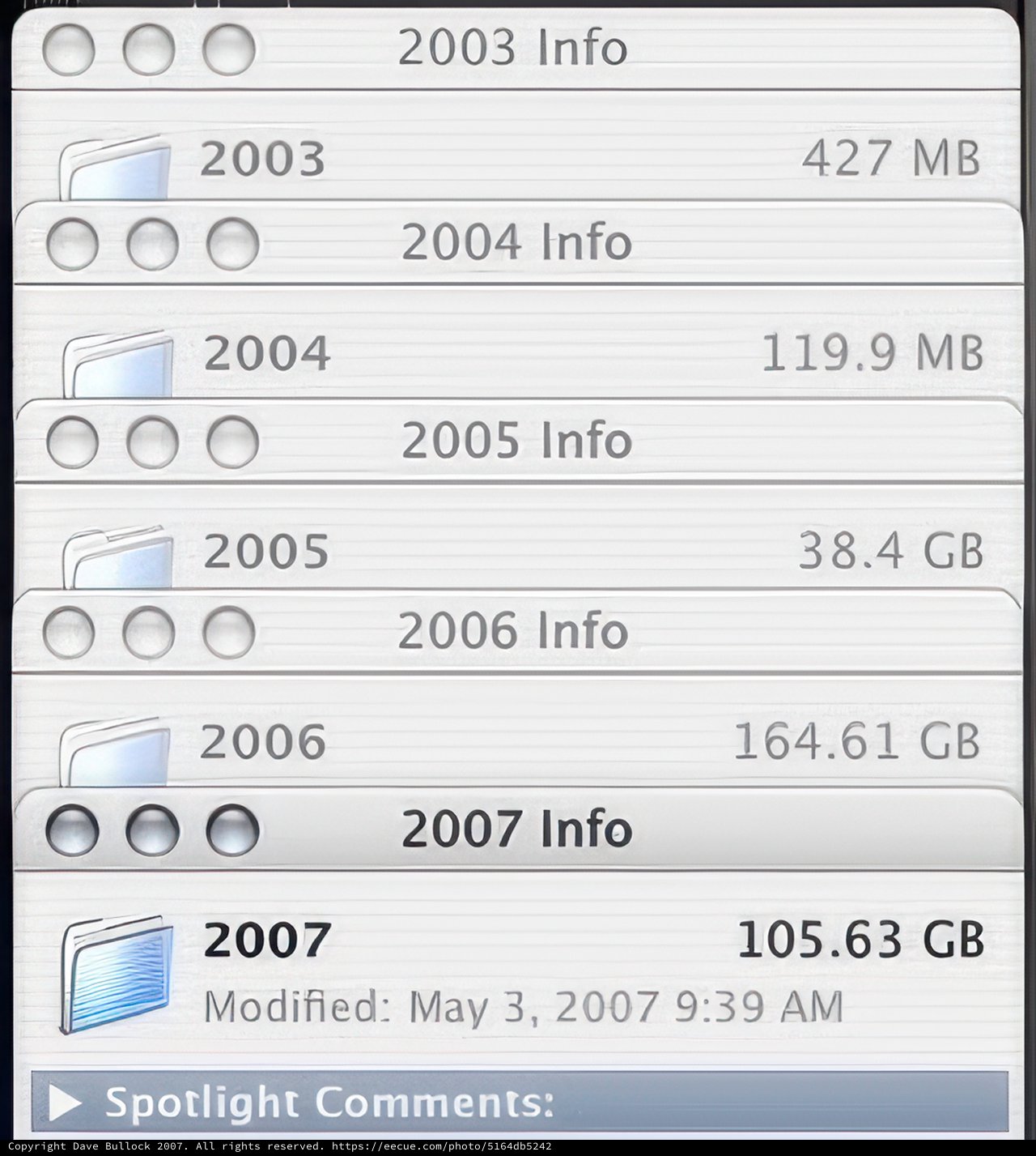 File Size Display on iPhone