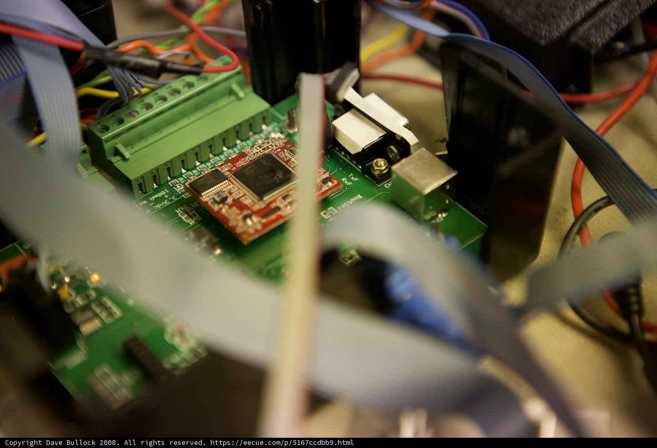 Inner workings of a computer motherboard