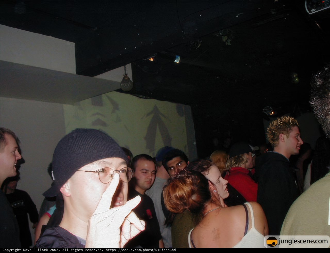 Peace Sign at the Nightclub