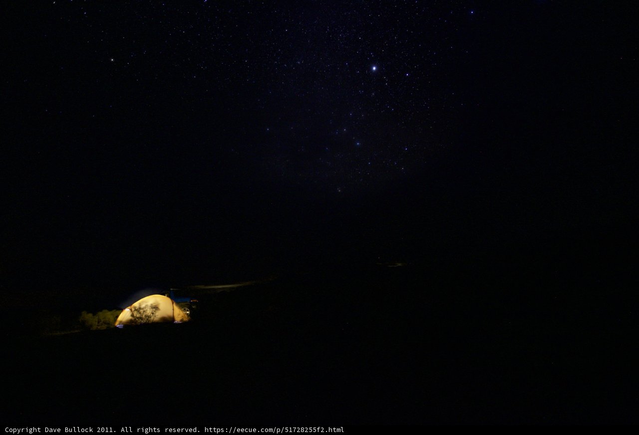 Starry Night Camping