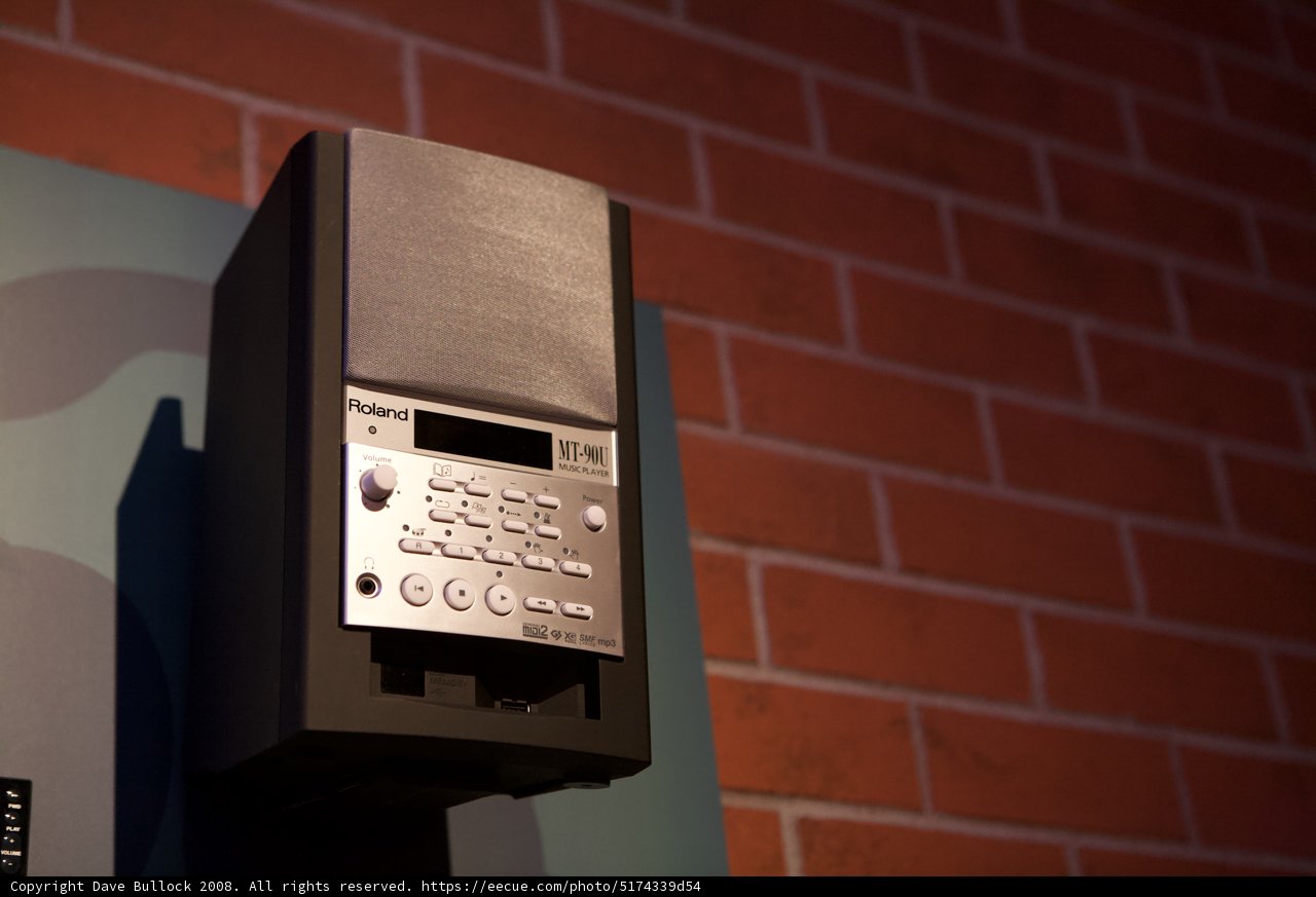 Vintage Radio on Brick Wall