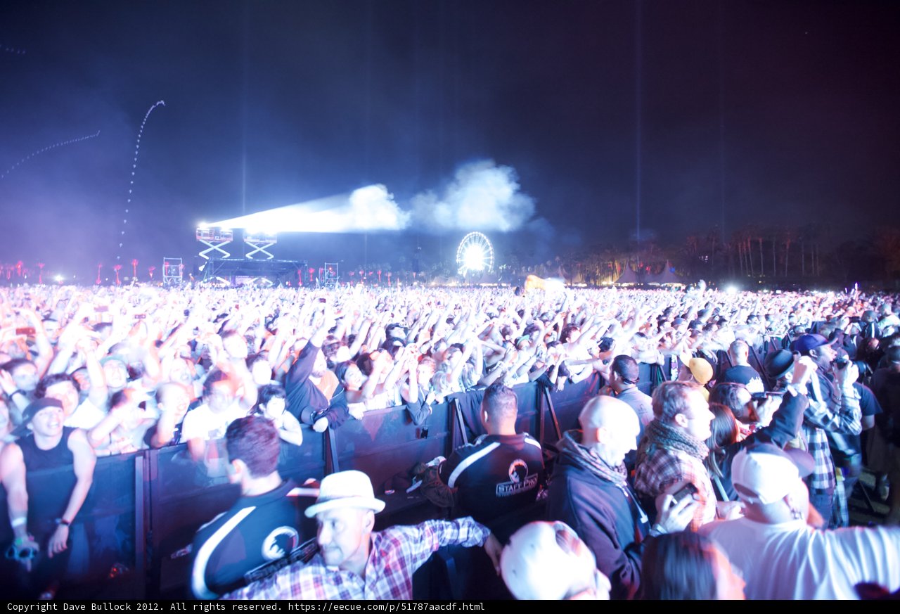 Smoke and Cheers at Coachella