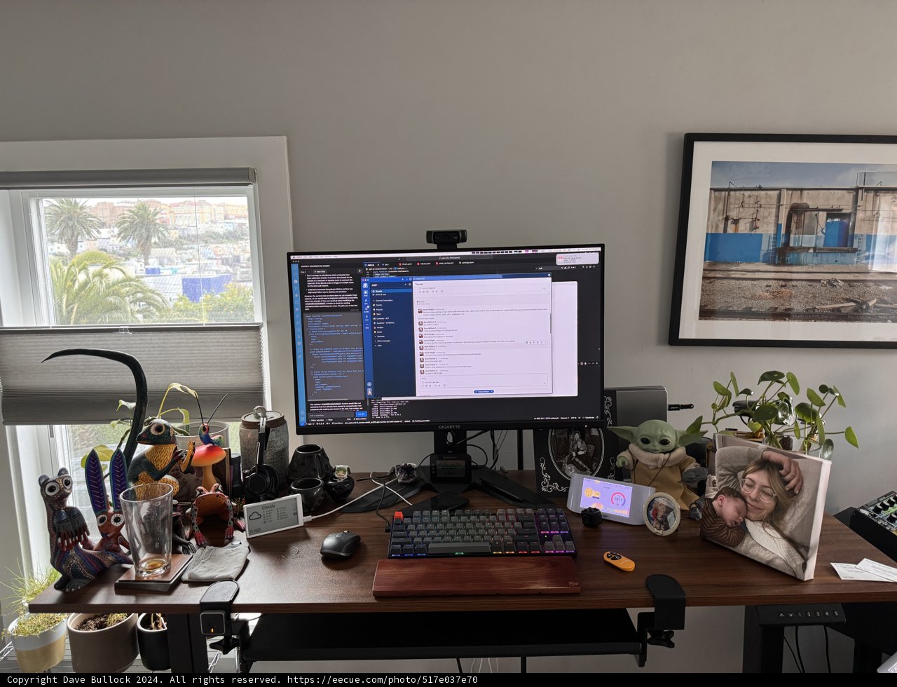 Vibrant Life at My Workspace