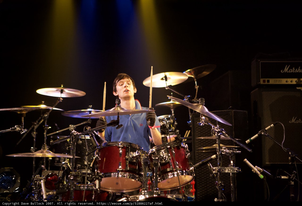 Drummer in Action