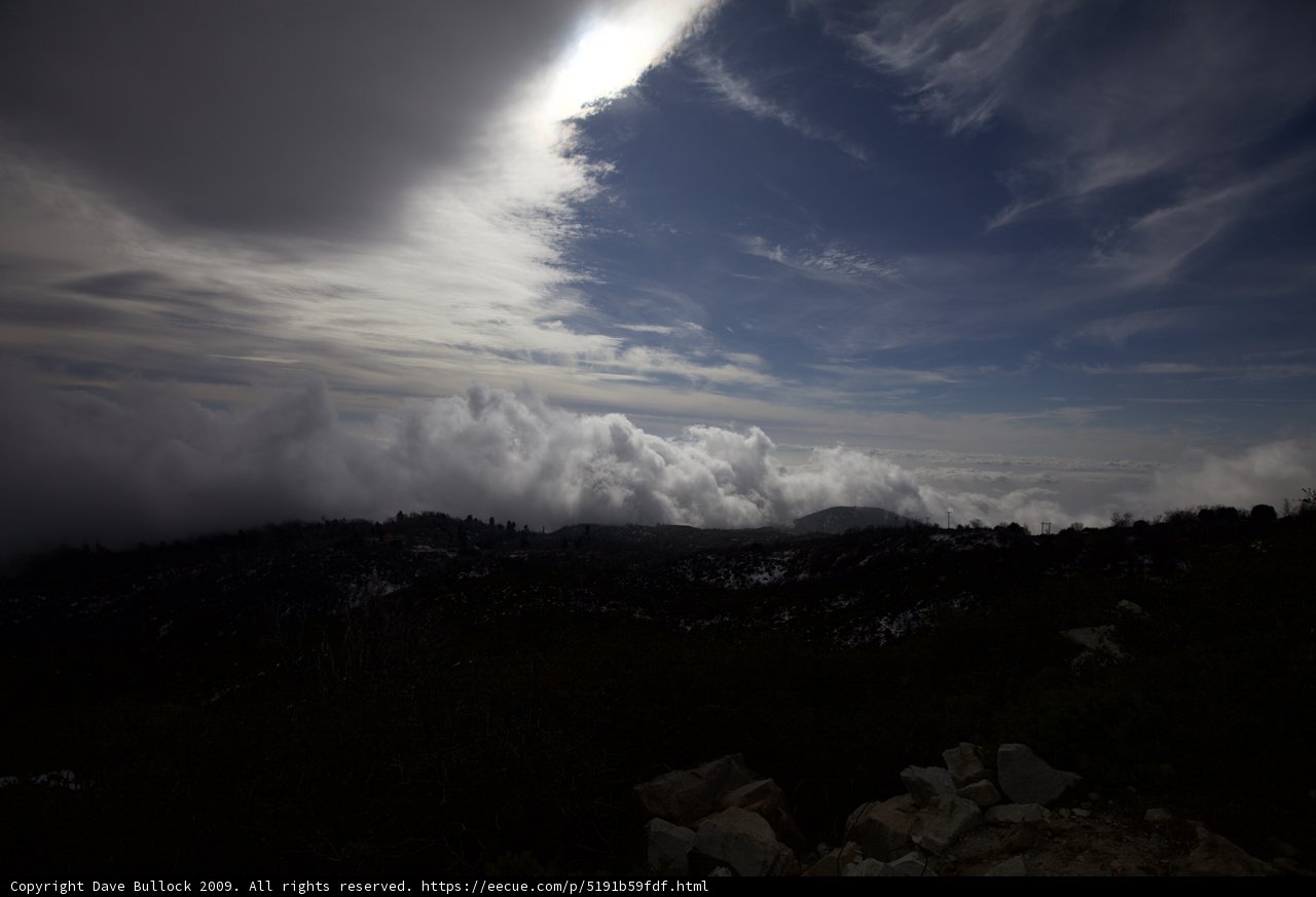 Sunbeams Over the Majestic Mountain