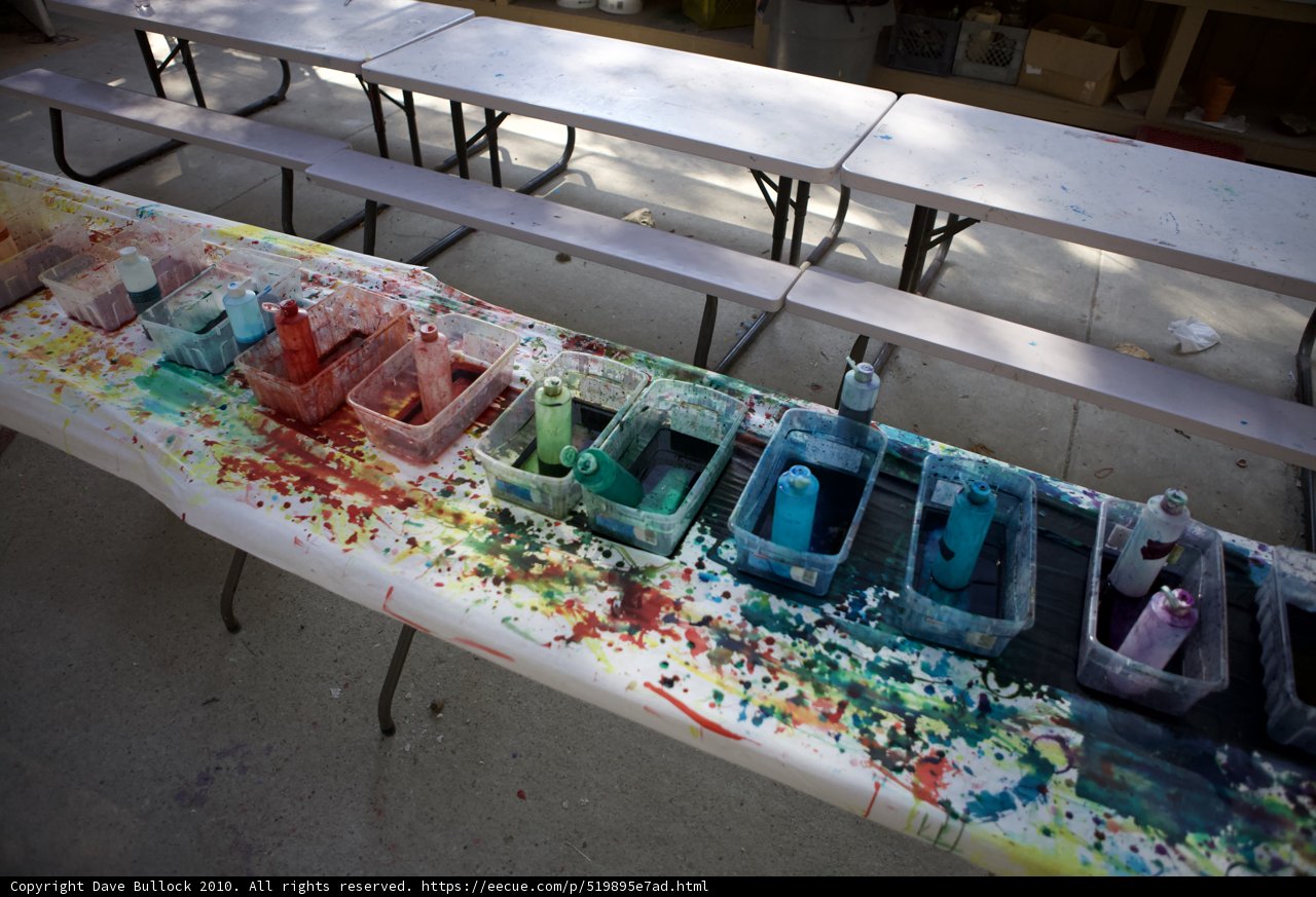 Painting Weekend at WBTLA Camp