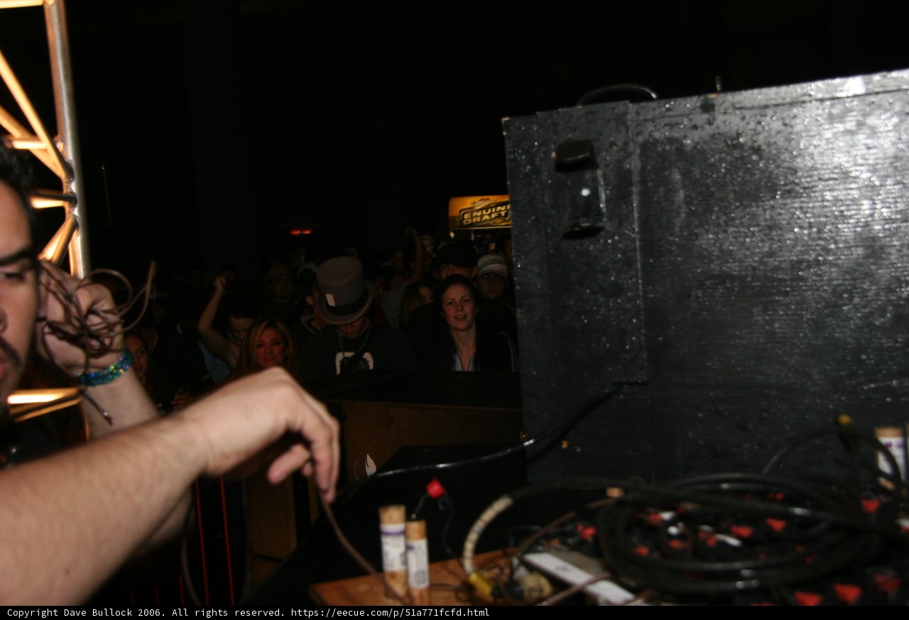 DJ Performance at New Year's Eve Club