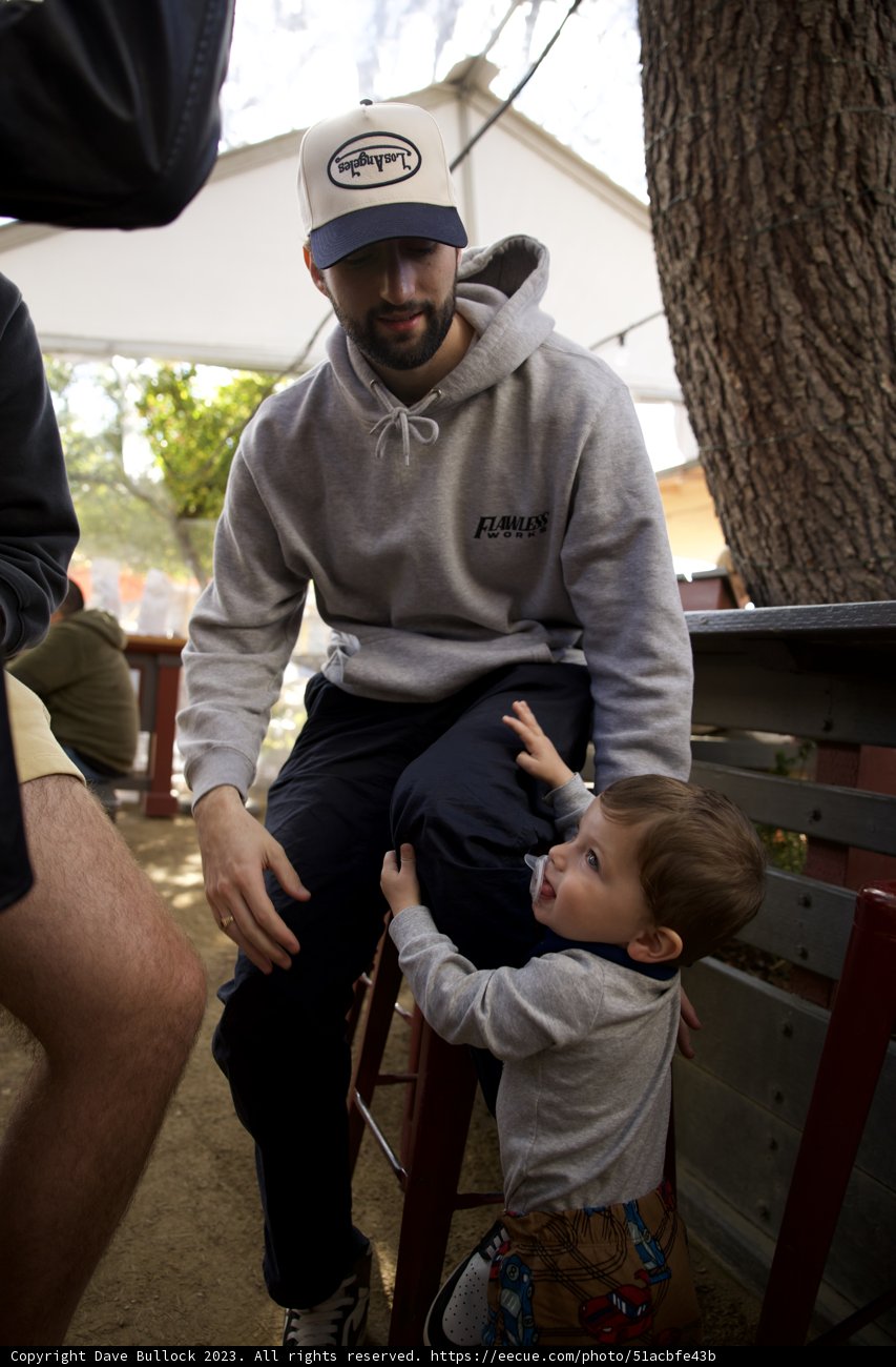 A Bonding Moment in Sonoma
