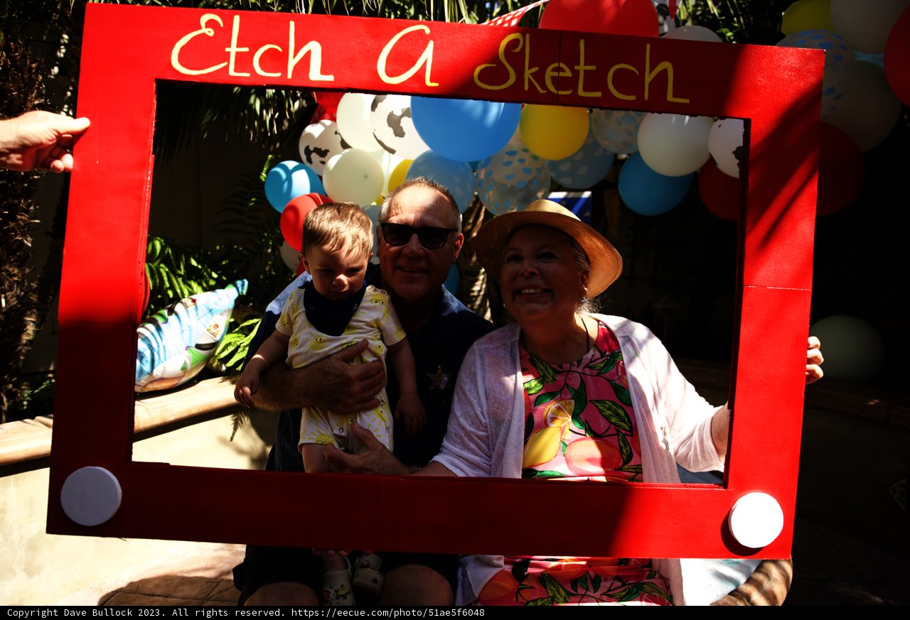 A Joyous Moment at Wesley's First Birthday Party