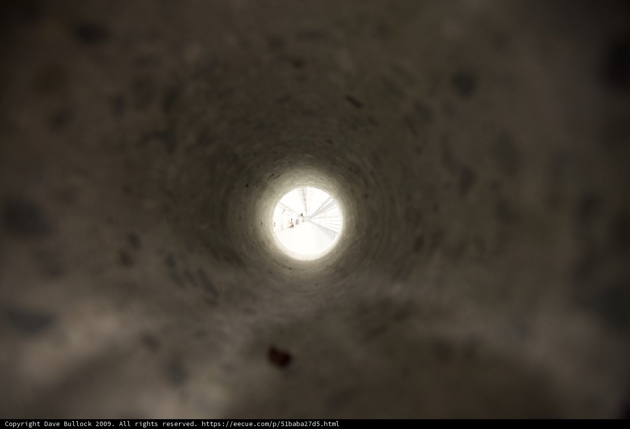 Through the Concrete Tunnel