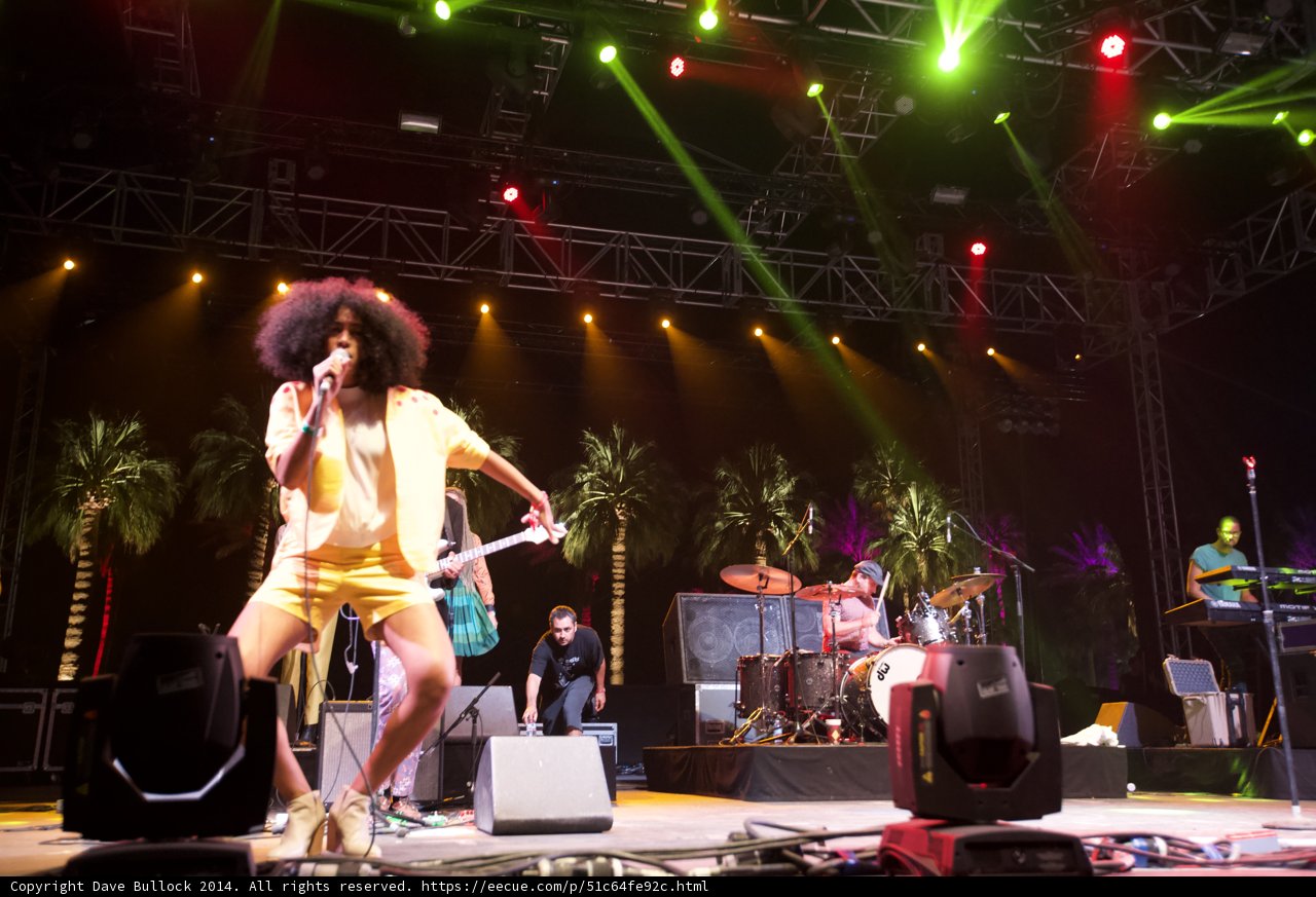 Solange Rocks the Stage at Coachella 2014