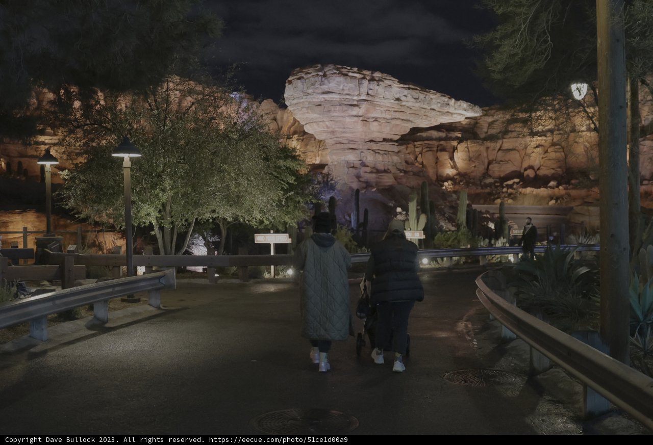 Nighttime Stroll at Disneyland Resort
