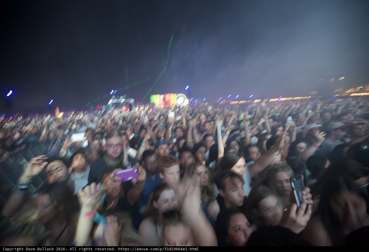 Electrifying Crowd at Coachella Music Festival
