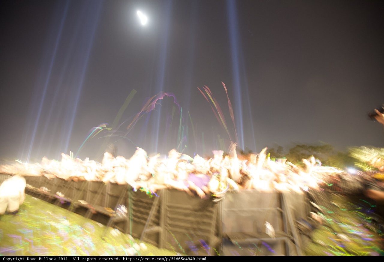 Illuminate the Night: Pyrotechnics Light Up Coachella's Friday Night Concert
