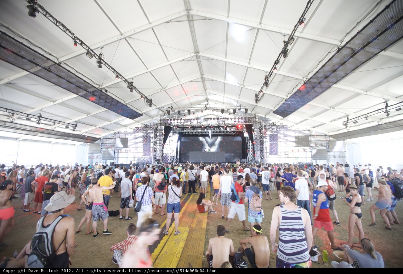 Coachella 2012 Sunday Crowd