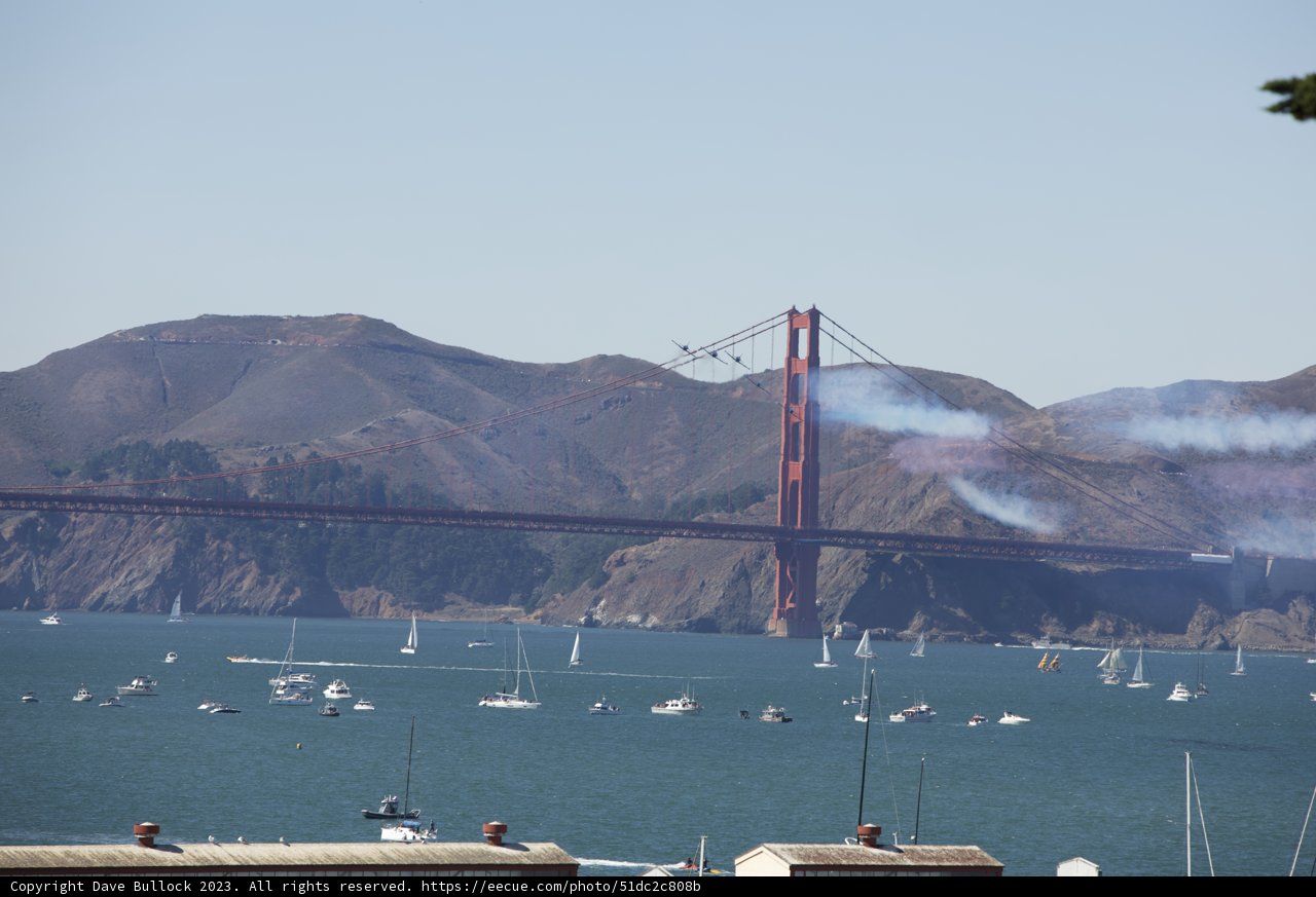 The Majestic Bridge at Fleet Week Air Show, 2023