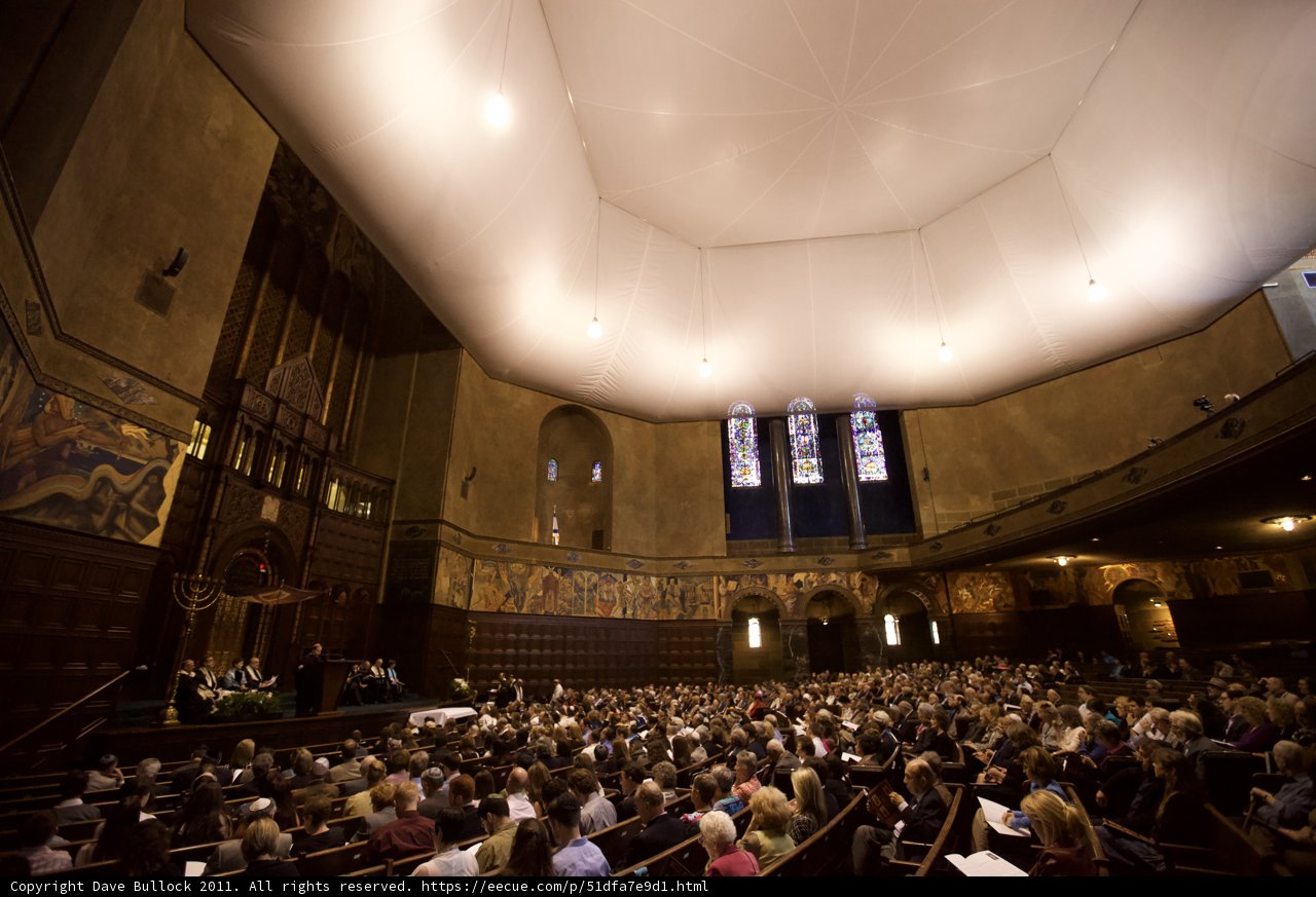 Packed Pews Under the Dome