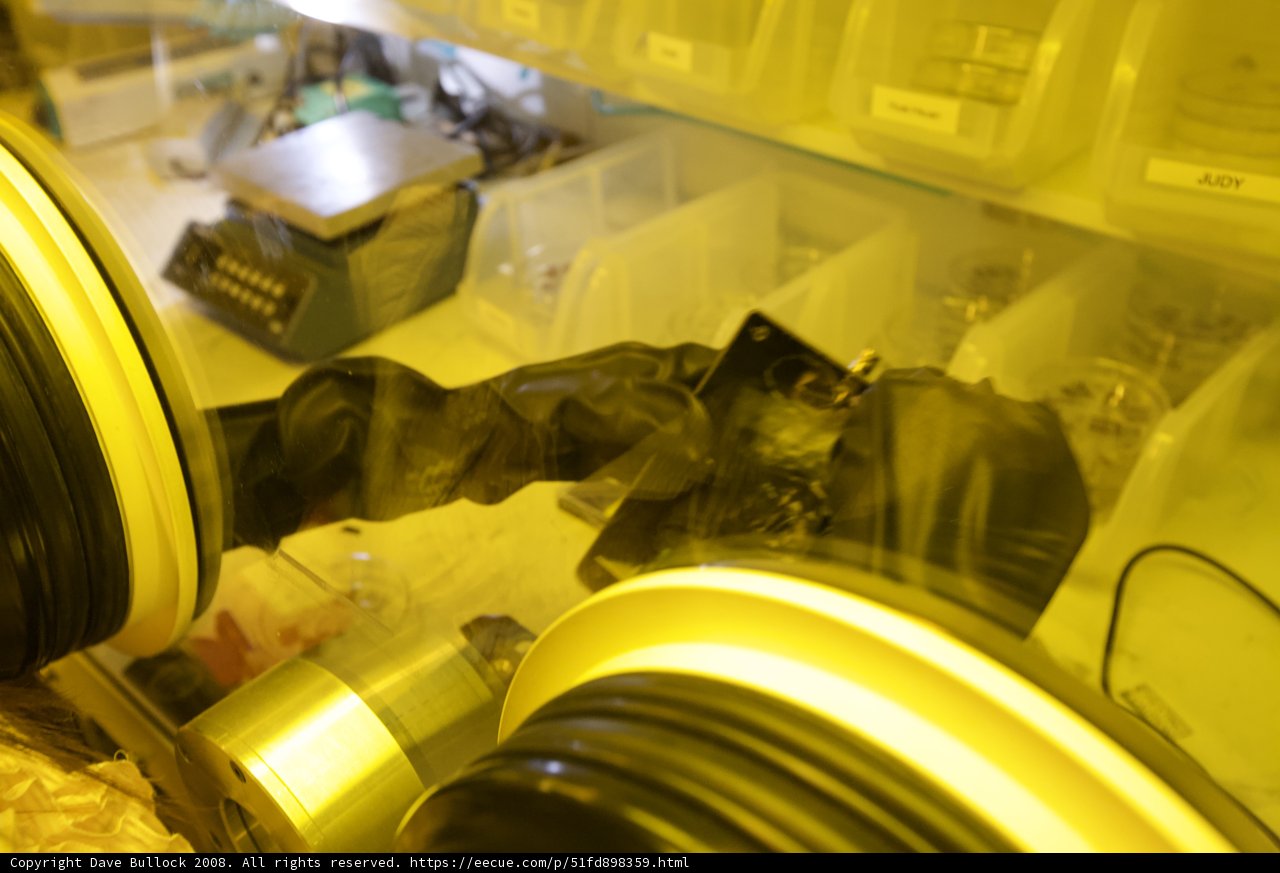 Laboratory Researcher Wearing Gloves