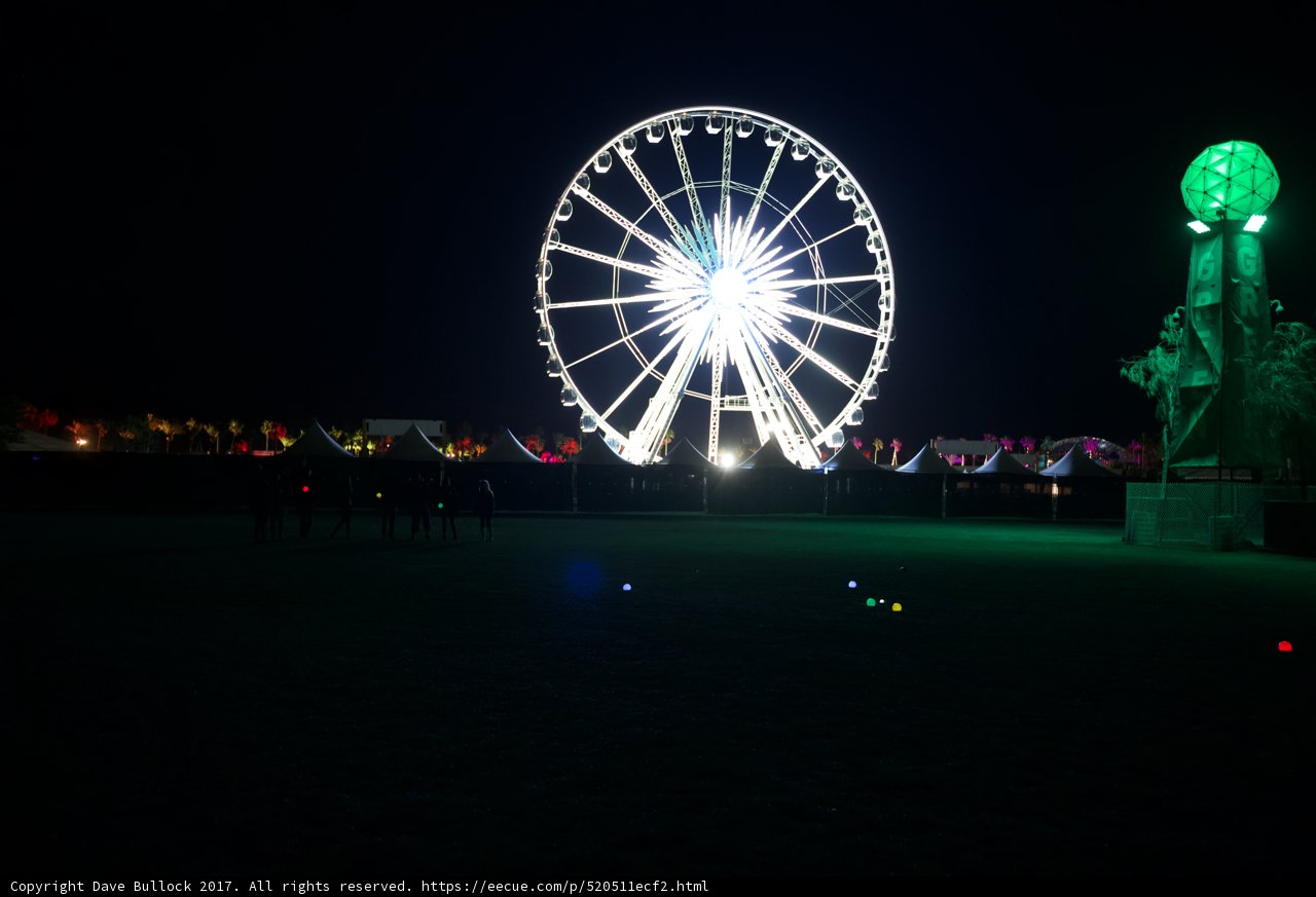 Nighttime Fun at the Amusement Park