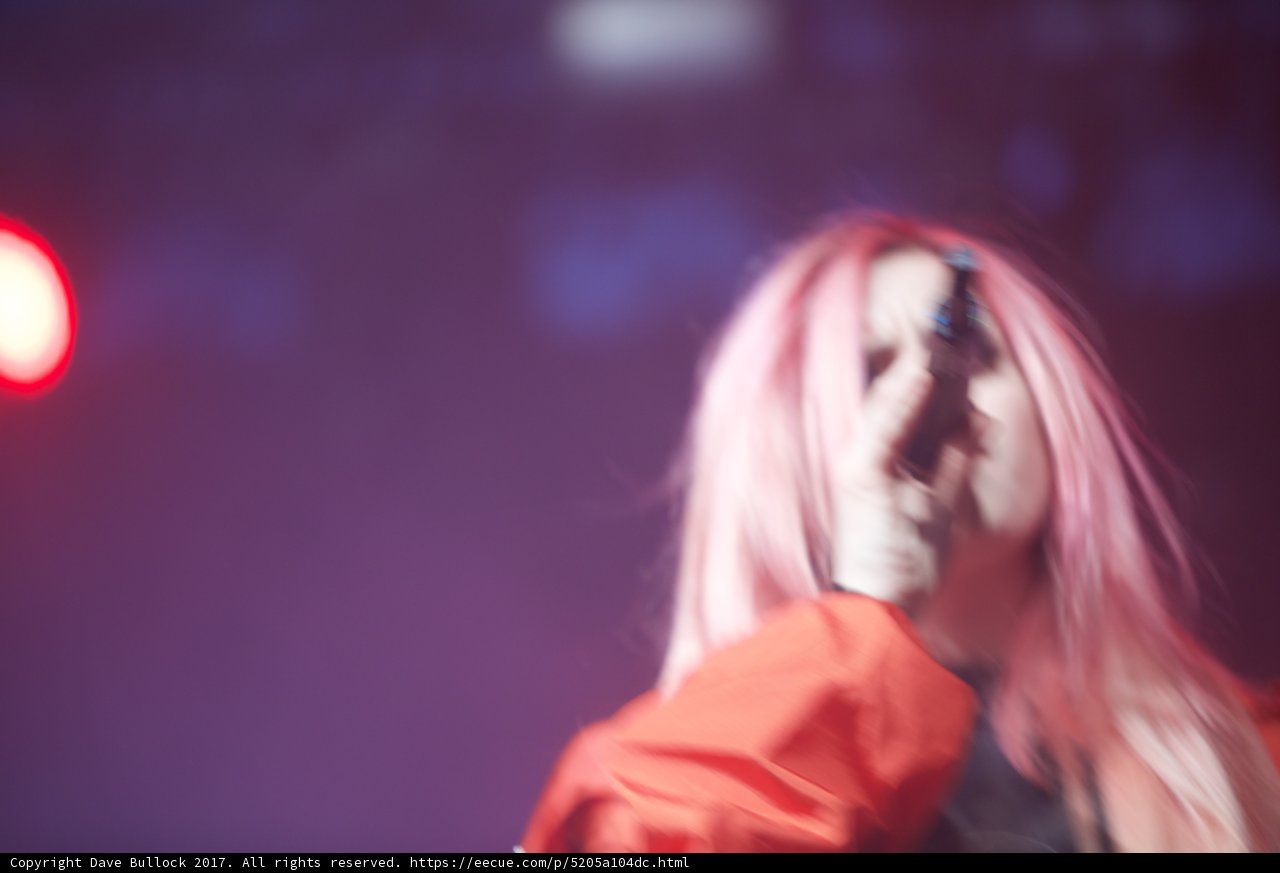 Pink-haired Performer Rocks the Stage at Coachella