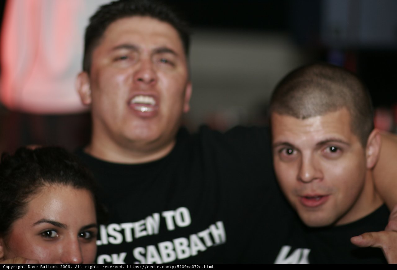 Three Friends at the Club