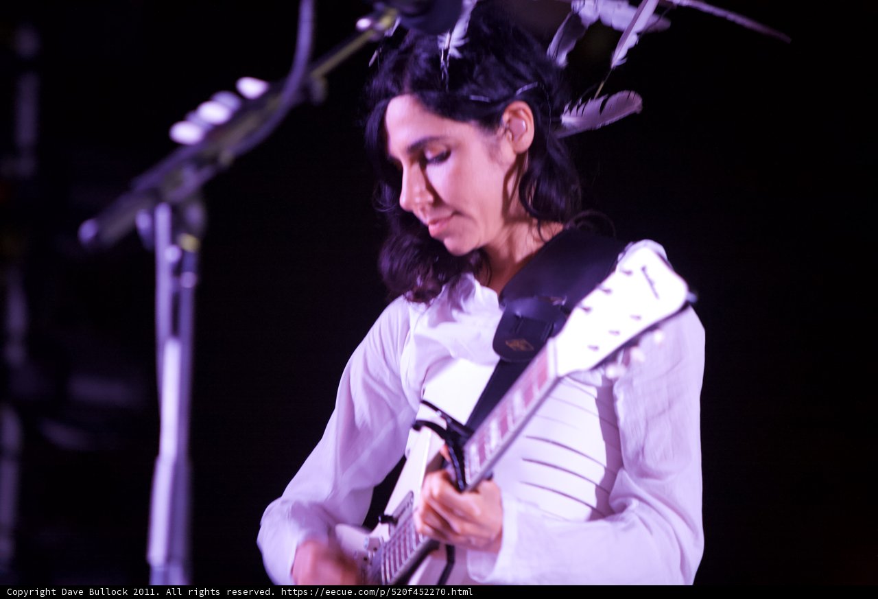 PJ Harvey Rocks it Solo at Coachella 2011