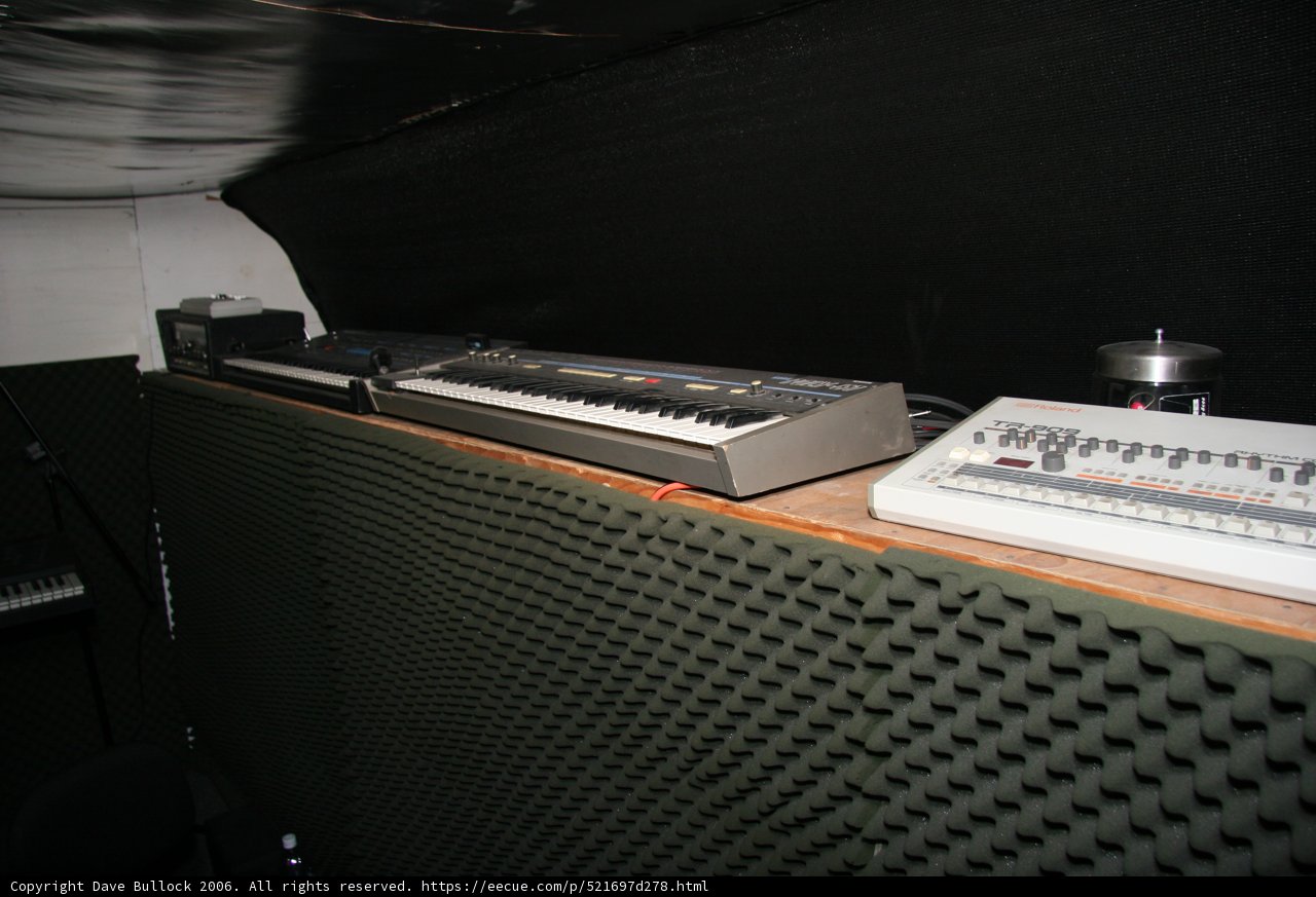 Musical Equipment in the Studio