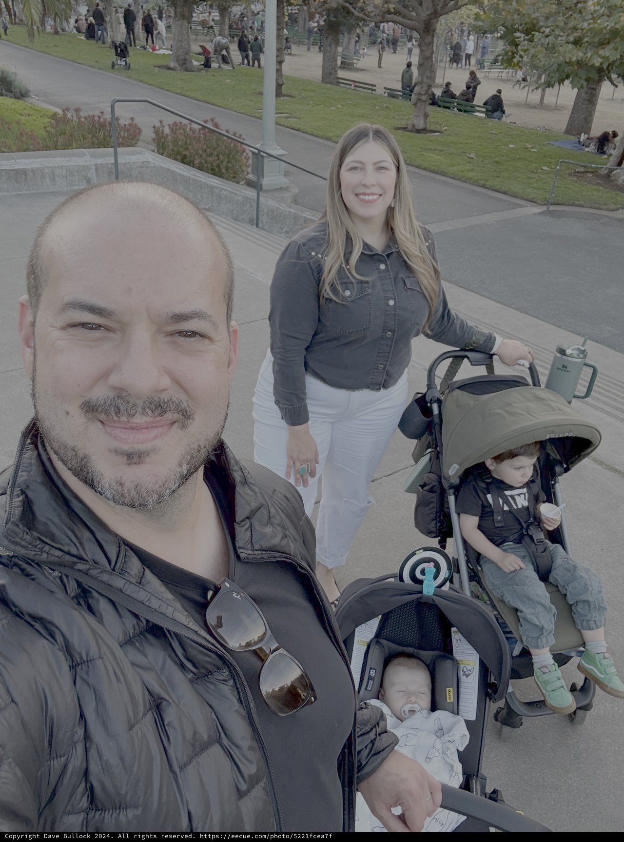 Family Day Out with Two Young Children