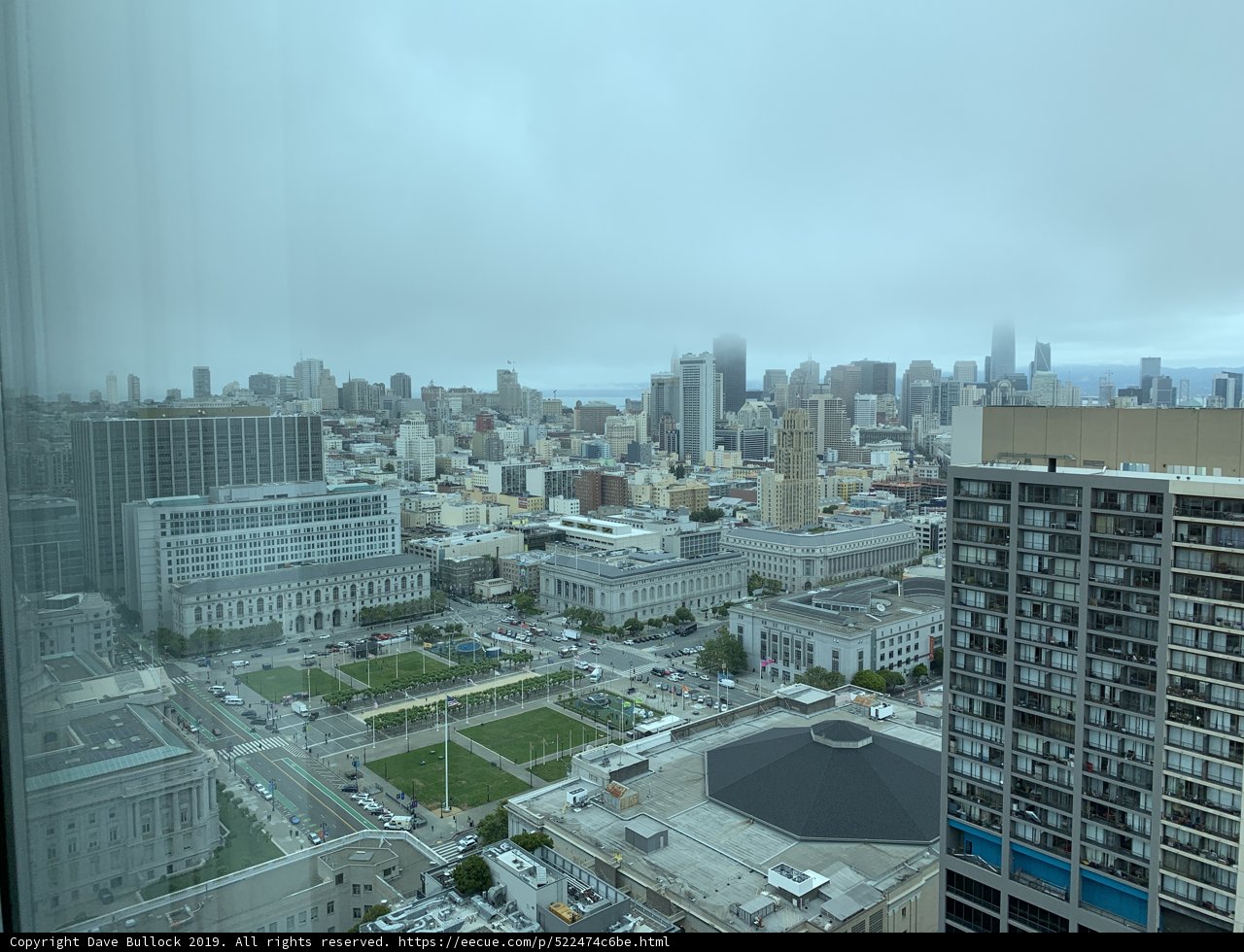 Cloudy Urban Skyline
