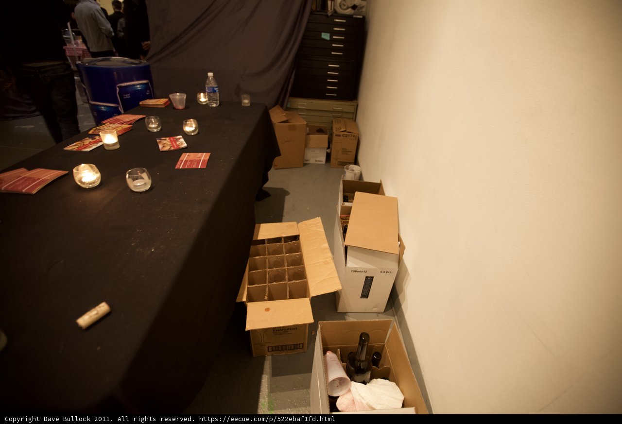 Wine and Dine on the Plywood Table