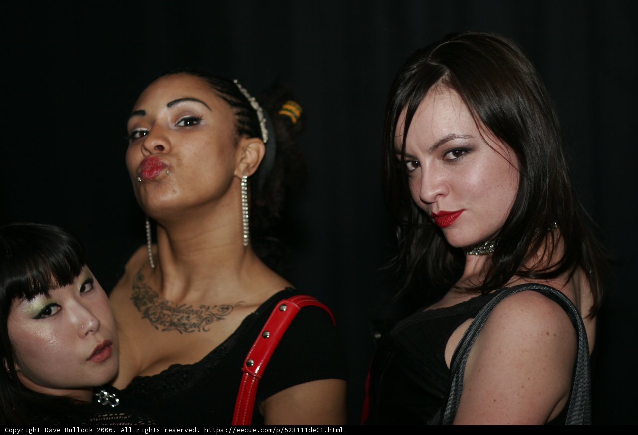 Three Inked Women Strike A Pose